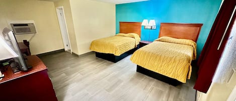 Free WiFi, bed sheets