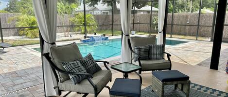 Vista desde la propiedad