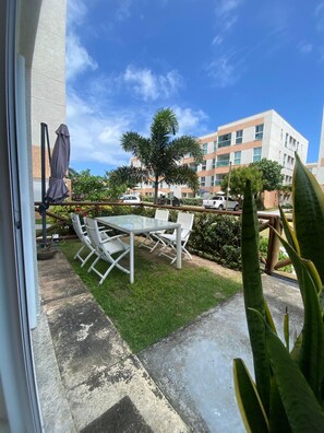 家庭公寓, 多張床 | 露台/庭院