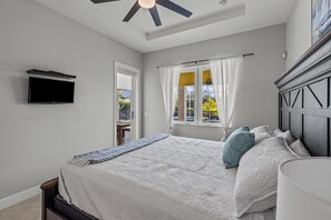 4 bedrooms, iron/ironing board, free WiFi, bed sheets