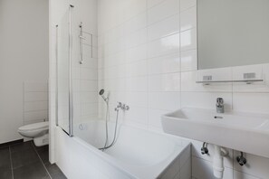 Hair dryer, towels