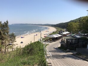 Beach - Fährhaus Nr. 12 - House with lake view, free use of sauna and swimming pool - (Baabe)