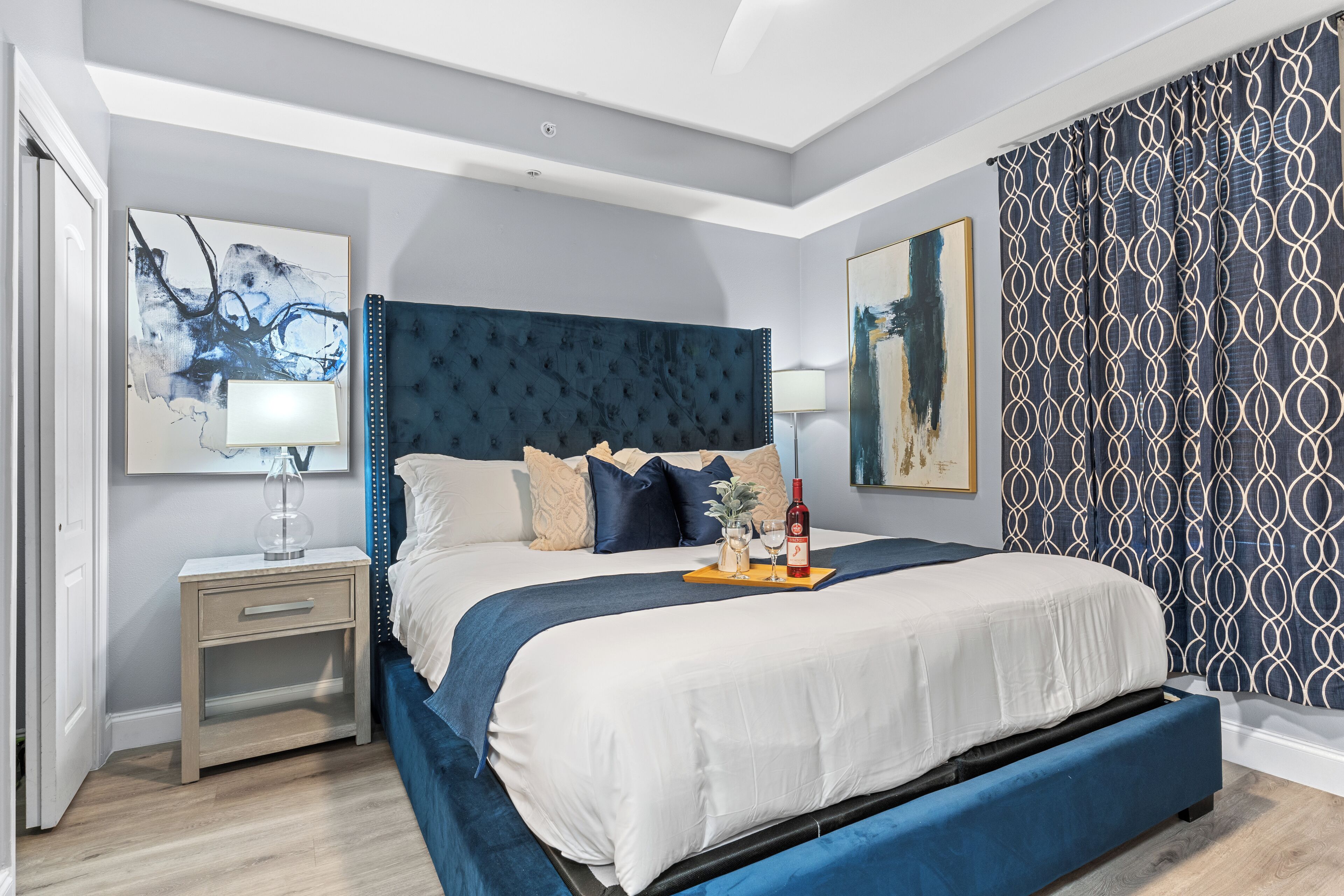 Appart'hôtel Familial, vue lac | 1 chambre, literie de qualité supérieure, couette en duvet d'oie