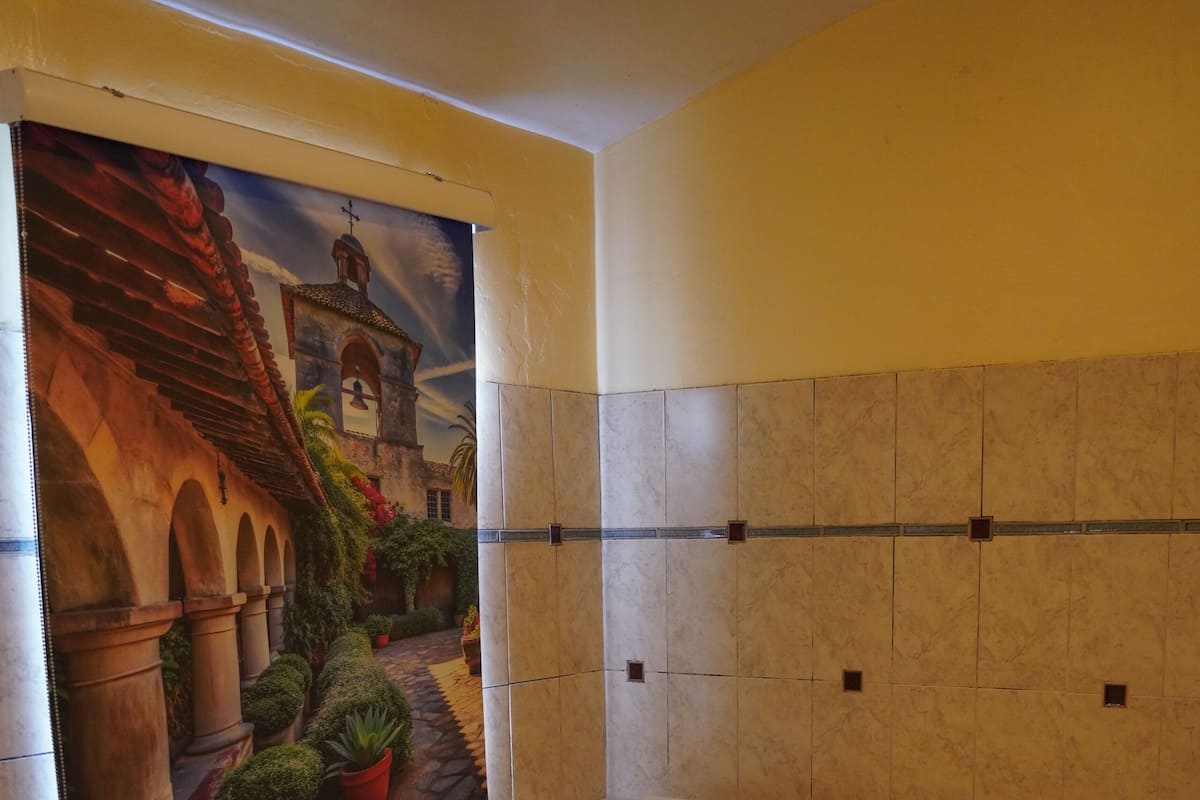 Desk, laptop workspace, soundproofing, iron/ironing board