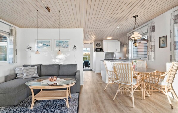 TV connectée, cheminée