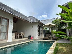 Premium villa, uitzicht op zwembad | Gratis wifi