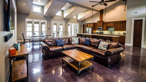 Living area - Welcome to Little Blanco! Bonus: Free Golf During Your Stay! (Concan)