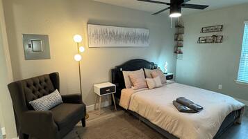 1 bedroom, iron/ironing board, free WiFi, bed sheets