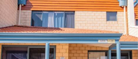 Fassade der Unterkunft