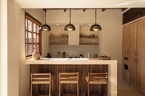 Villa, 4 Bedrooms, Private Pool | Private kitchen | Electric kettle