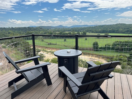 Property grounds. Stunning River View Shipping Container near Eureka Springs