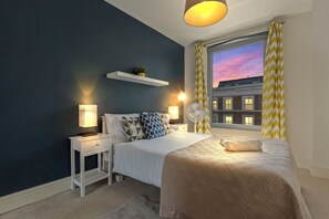 3 quartos, Wi-Fi, roupa de cama, acesso para cadeiras de rodas