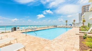 Beheizter Pool