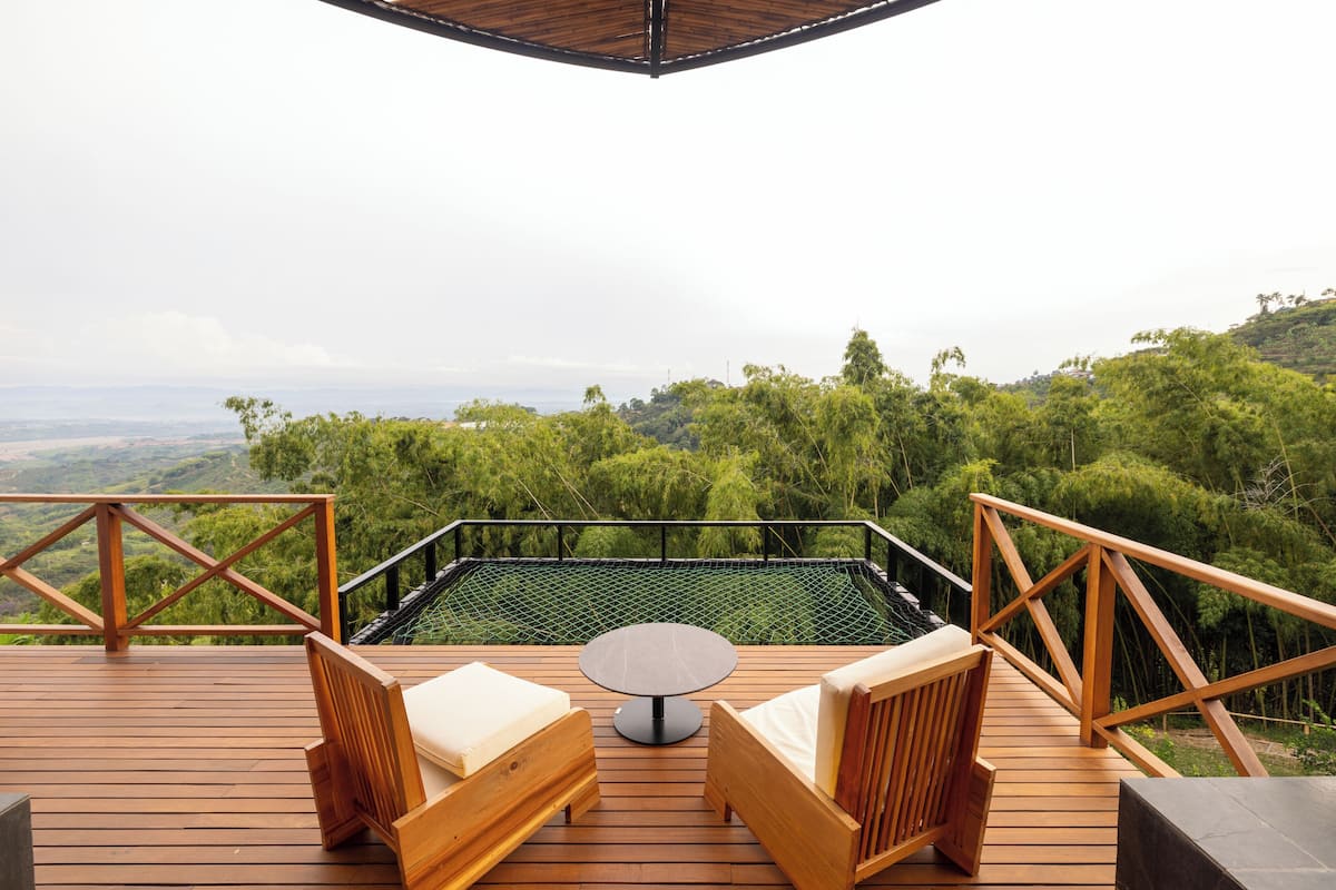 Superior-Suite, Balkon, Bergblick