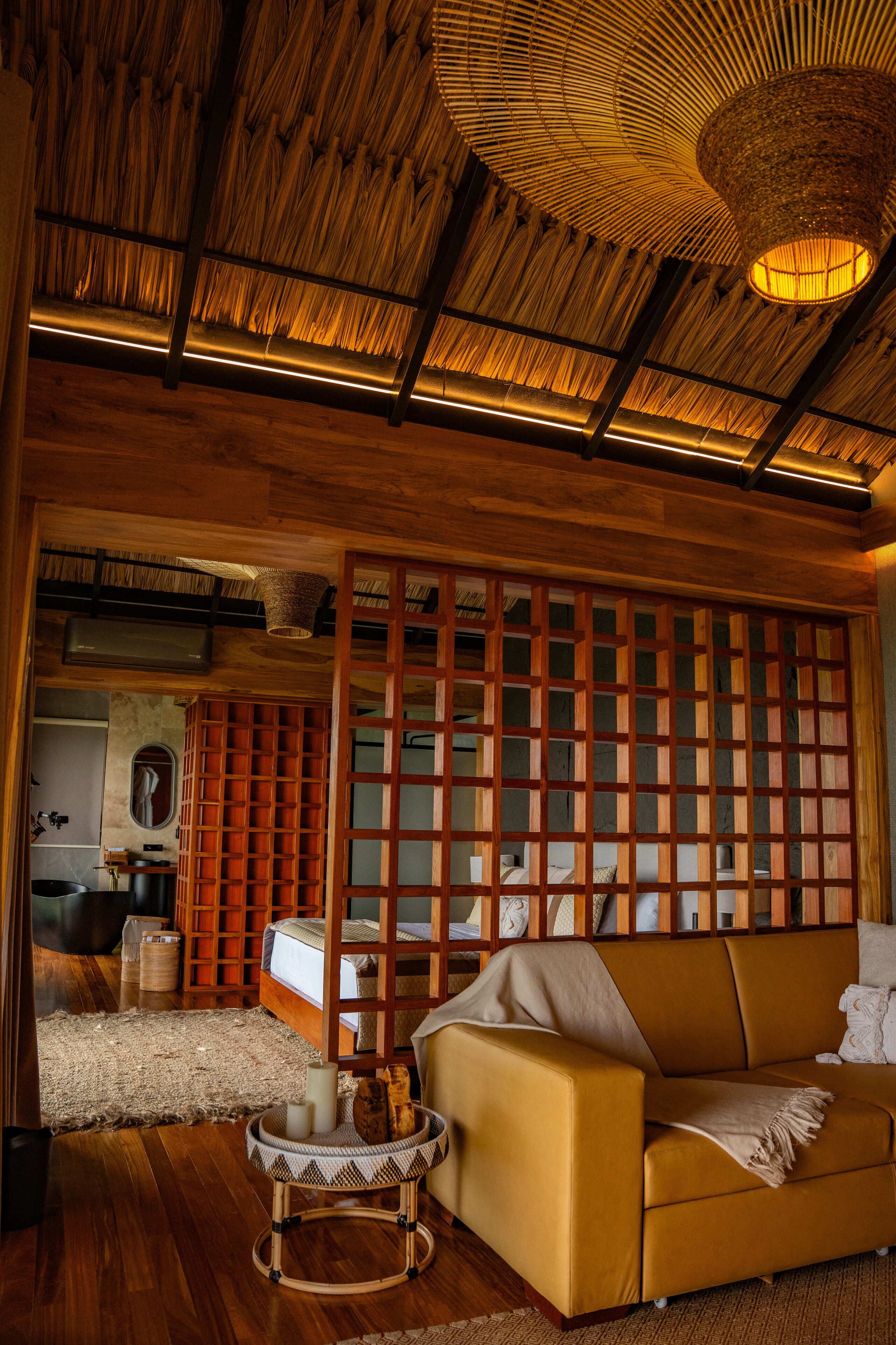 Deluxe Suite, 1 King Bed, Balcony, Mountain View | Living room | 32-inch flat-screen TV with cable channels