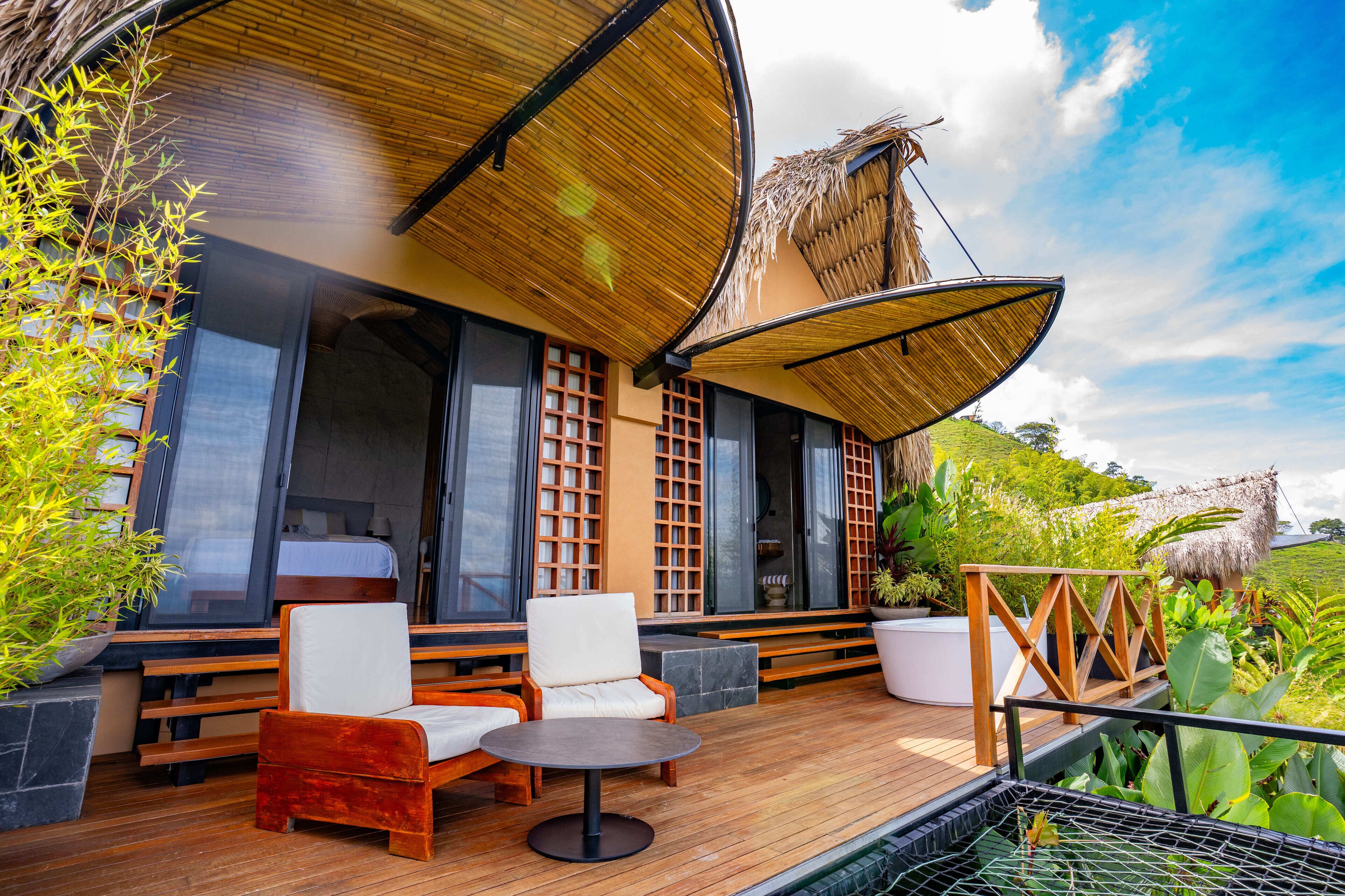 Superior Suite, Balcony, Hill View | Terrace/patio