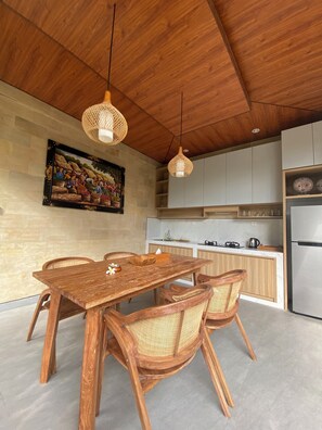 Outdoor dining - Ghauri Green View Villas by EPS (Ubud)