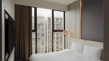 Presidential Suite, 4 Bedrooms, Club Lounge Access, Harbor View | 1 bedroom, Egyptian cotton sheets, premium bedding, down comforters
