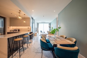 Egyptian cotton sheets, premium bedding, down duvets - Odela The River Metropole Apt Hotel (Ho Chi Minh City)