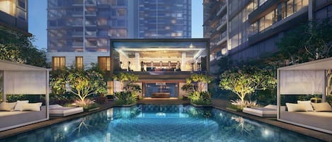 Outdoor pool