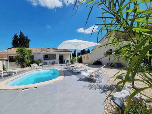 Superbe villa avec piscine privé et coin relax