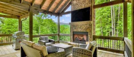 Àrea exterior de l'allotjament