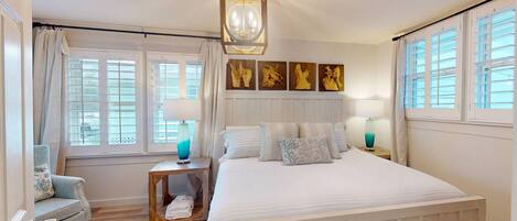 4 bedrooms, iron/ironing board, free WiFi