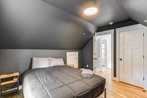 1 chambre, bureau, Wi-Fi, draps fournis