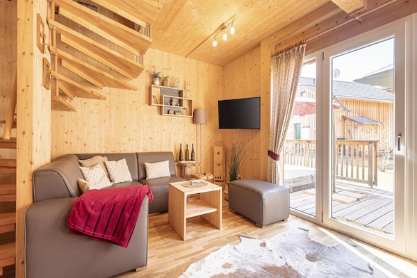Smart TV y chimenea