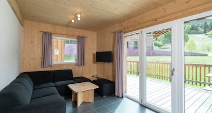 Chalet with whirlpool tub
