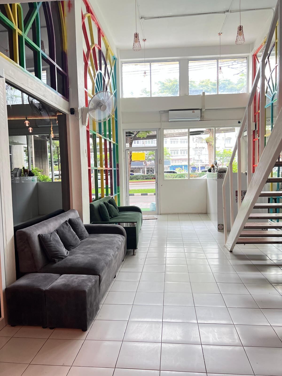 Sala de estar en el lobby