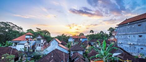 Uitzicht vanuit accommodatie