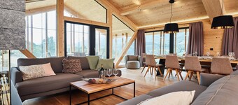 Majestic chalet with pool and sauna