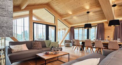 Majestätisches Chalet mit Pool und Sauna