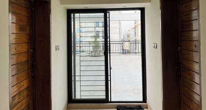 Roof top One Bed Fully Furnished Apartment with Kitchen, small Living & Bathroom