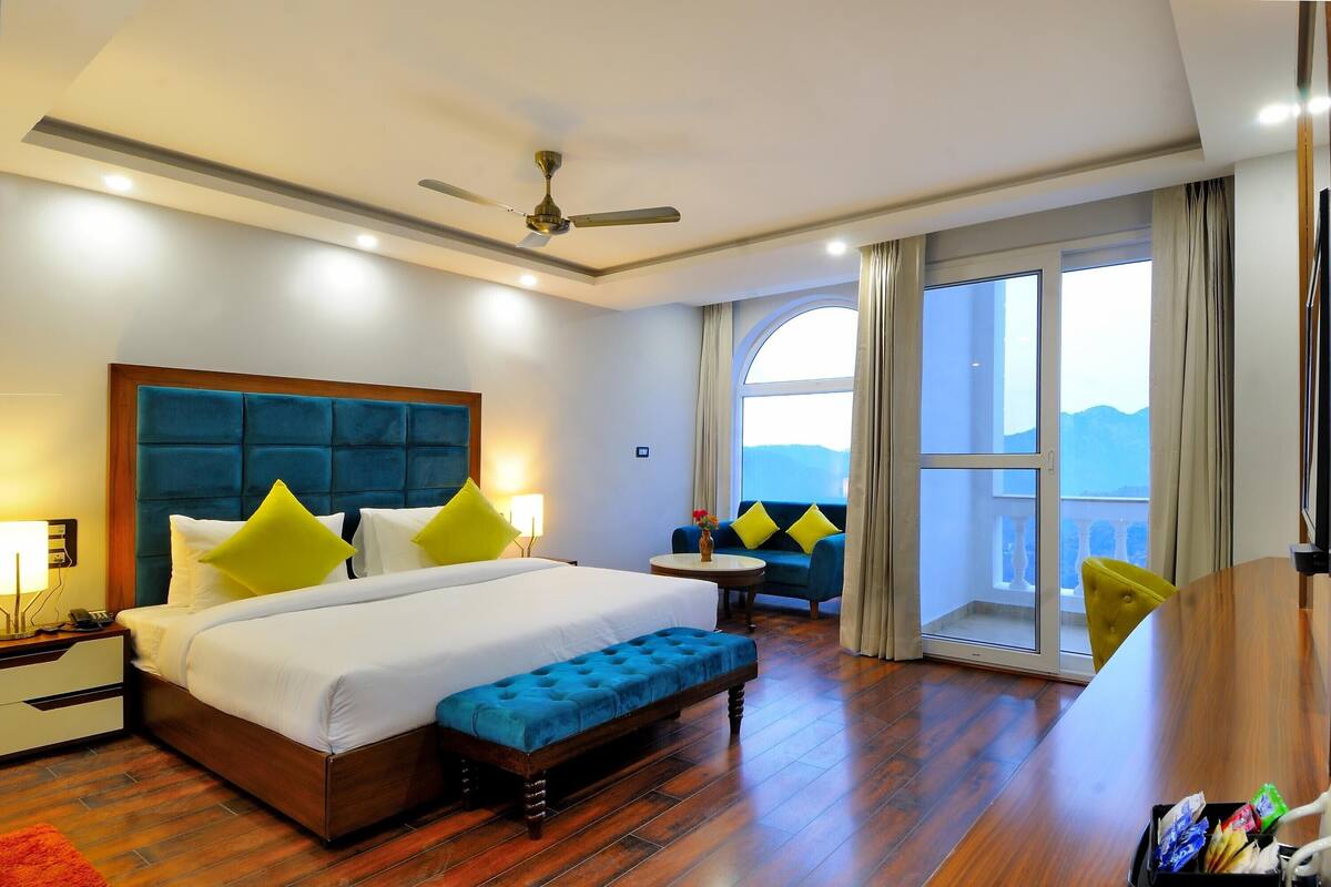 Premium Double Room | In-room safe, desk, laptop workspace, iron/ironing board