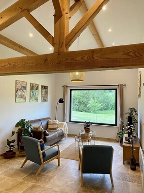 View from property - Charming 80m2 house in the countryside (Montpezat)