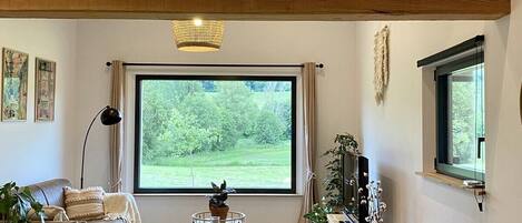 Blick von der Unterkunft