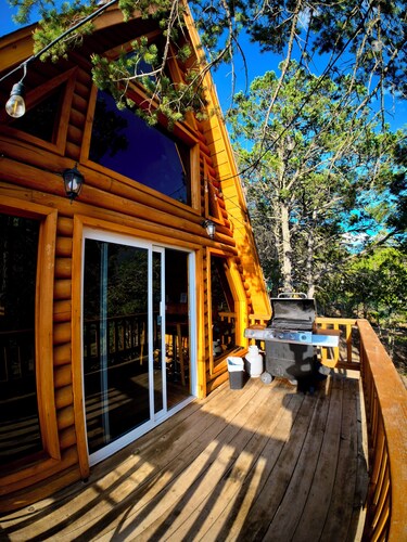 Glamping MORET Alpine Cabin M2 from 2 to 6 people - pet friendly