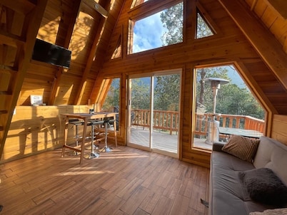 Glamping MORET Alpine Cabin M2 from 2 to 6 people - pet friendly