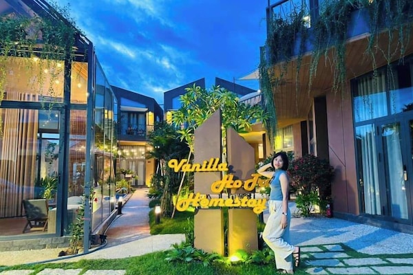 Façade de l’hébergement