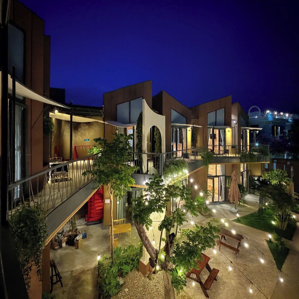 Fassade der Unterkunft