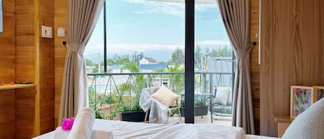 Triple Room, Balcony | View from room