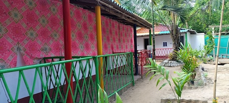 Fachada de la propiedad