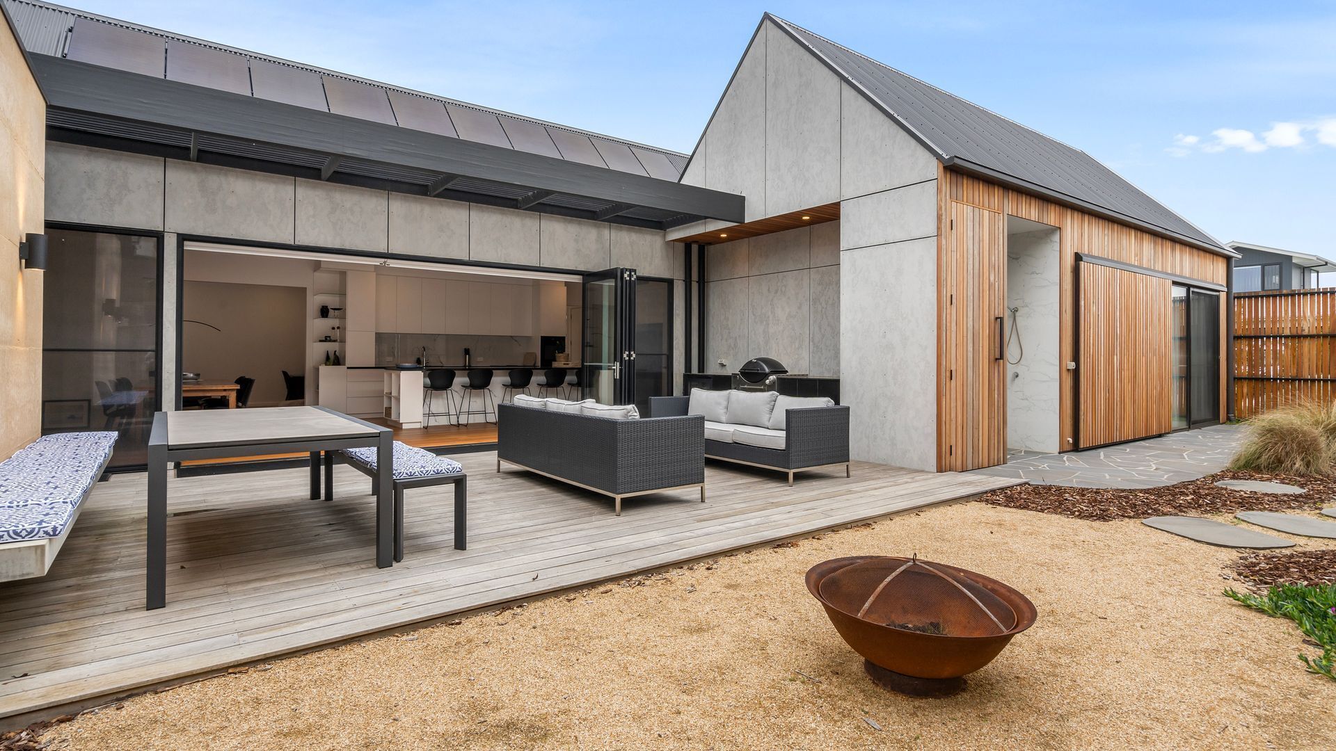 المنطقة المحيطة بالمنشأة