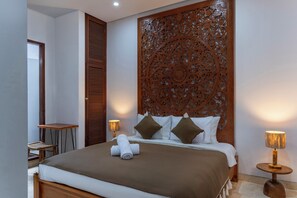 Villa, 4 Bedrooms | 4 bedrooms, iron/ironing board, bed sheets - Rumah Impian Villa by Betterplace (Kerobokan)