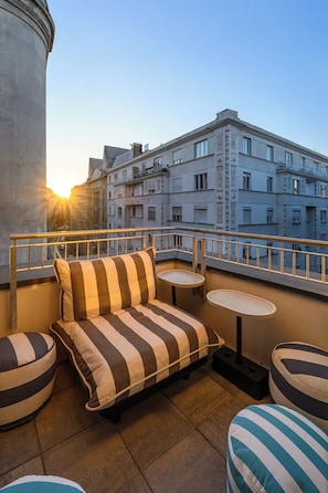 Design Room, Multiple Beds, Terrace | Terrace/patio - JO&JOE Budapest (Budapest)