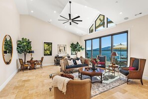 TV, fireplace, video games