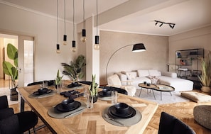 Executive Apartment, Balcony, City View | Dining room - Kova Residence, Acropolis by Aura Homes (Athens)