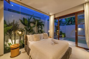 Villa, vue piscine